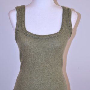 Time Is Cashmere Tank Top Sweater